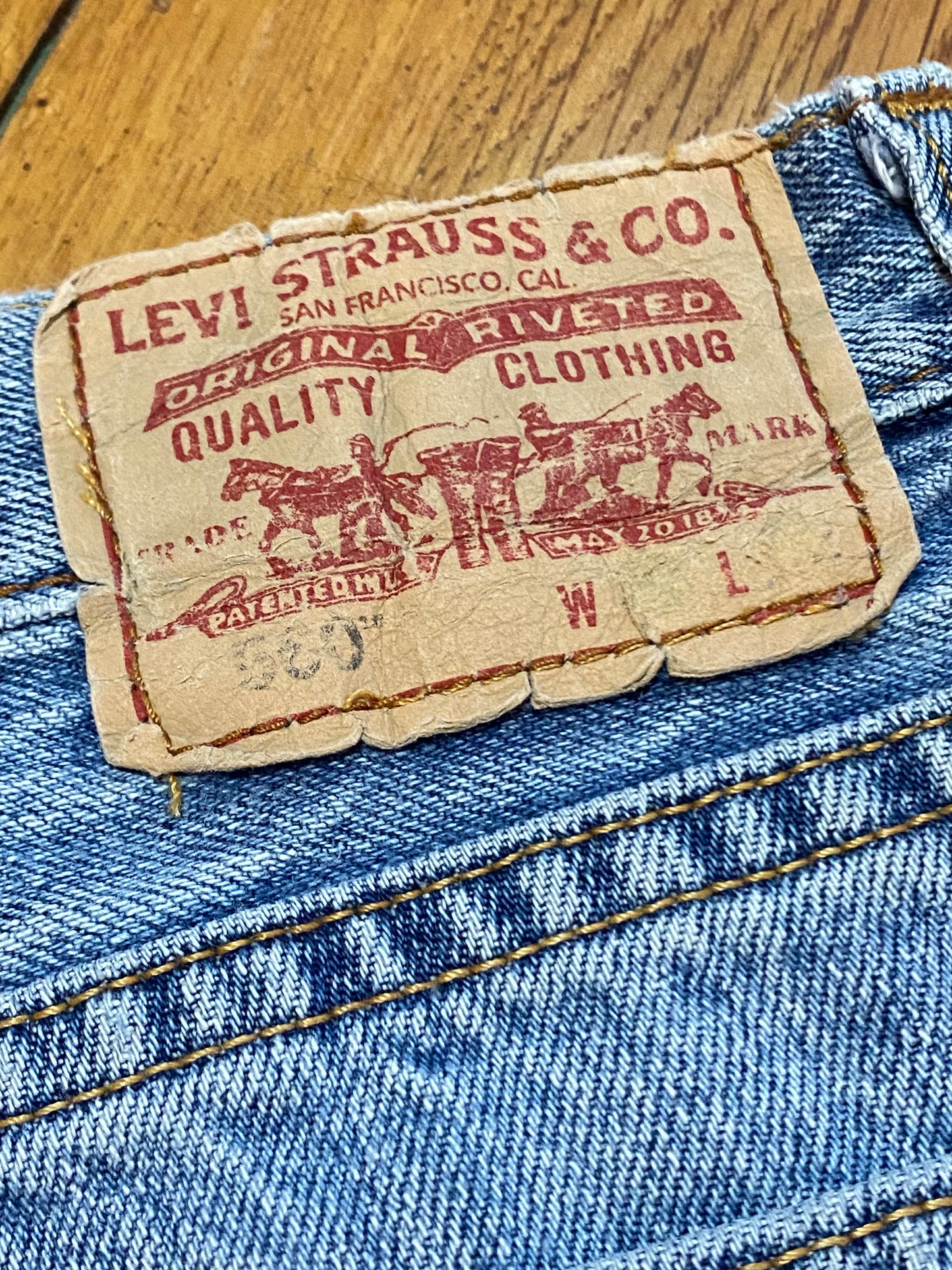 Vintage Levi’s Denim Shorts Sz 0 (A)