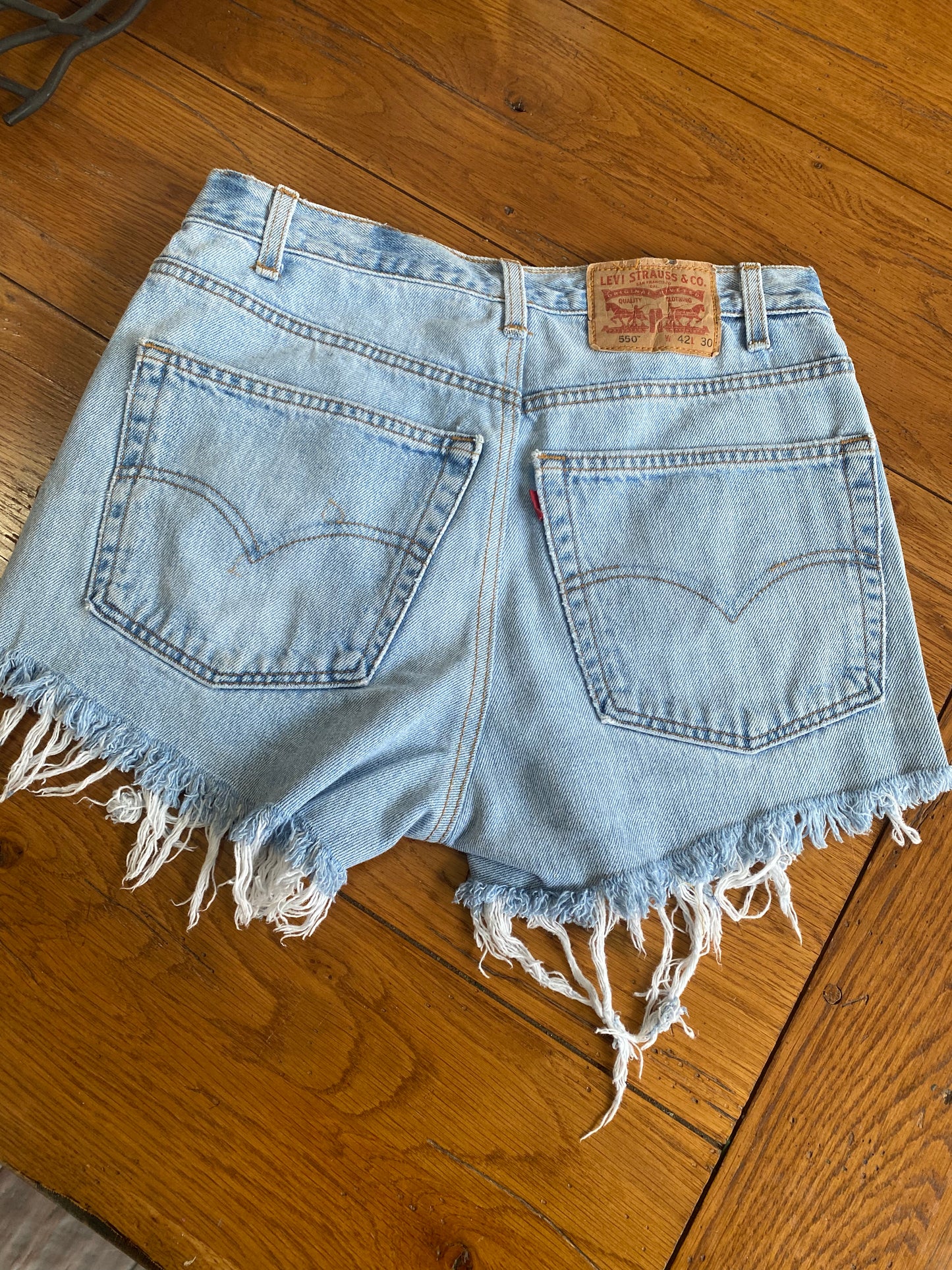 Vintage Levi’s Denim Shorts Sz 2 (B)