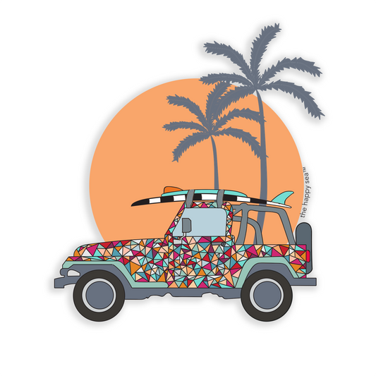 Jeep Endless Summer Vinyl Sticker