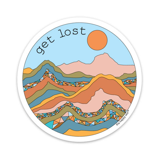 Get Lost Sticker