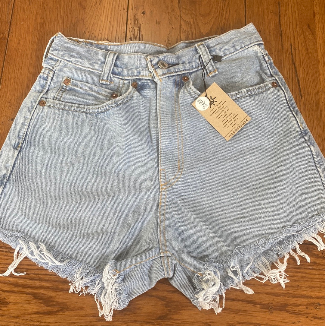 Vintage Levi’s Denim Shorts Sz 00 (A)